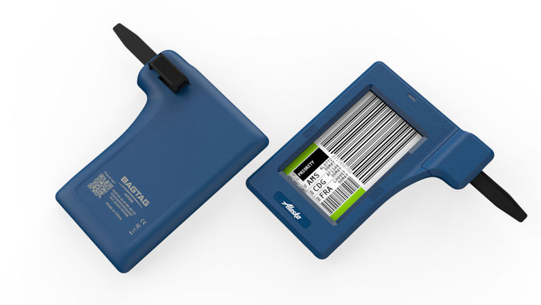 Alaska said it has fine-tuned the electronic bag tag with improved on-screen instructions and a new strap.