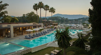 The Dreams Corfu. Dreams Resorts and Spas and ALG Vacations are both part of Hyatt.