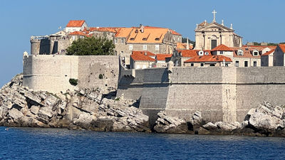 Dubrovnik, a Unesco World Heritage Site, is particularly impressive when viewed from the sea.