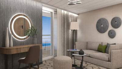 The Celestyal Discovery will get two new Grand Horizon Suites above the ship's bridge.