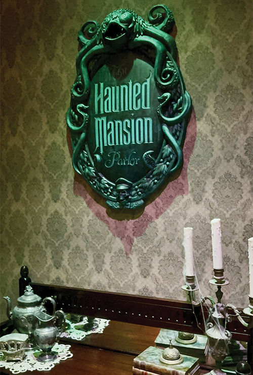 Crewmembers said reservations will be required to visit the Haunted Mansion Parlor.