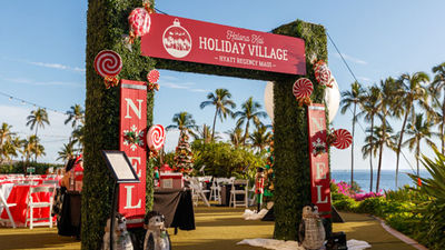 The Hyatt Regency Maui Resort and Spa will host a Holiday Village on Dec. 24 and 25