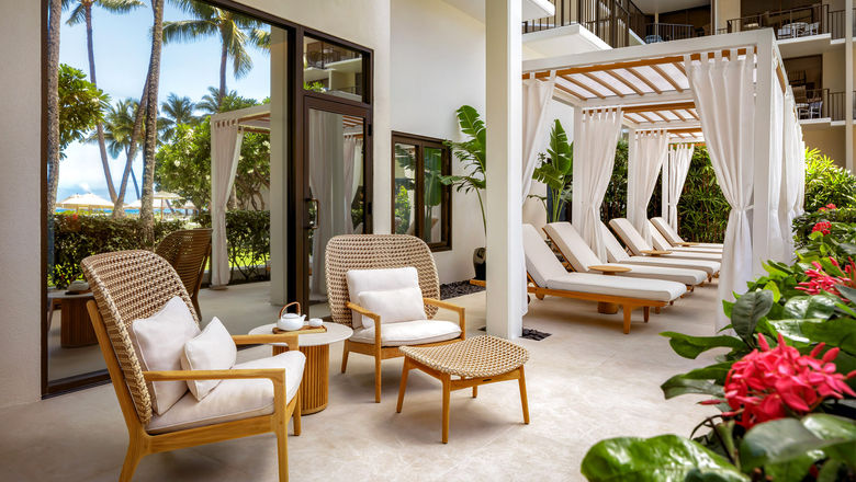 The spa at the Waikiki luxury hotel Halekulani has reopened.