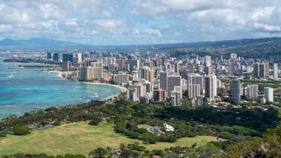 Maui's troubles are impacting all of the Hawaiian Islands. Pictured, Honolulu on the island of Oahu.