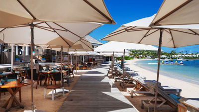 The restaurant Amis St. Barth at Le Barthelemy Hotel & Spa will host a Sunday brunch this season as well as daily lunch.