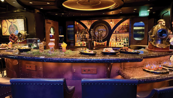 Periscope Pub was inspired by the 1954 film "20,000 Leagues Under the Sea."