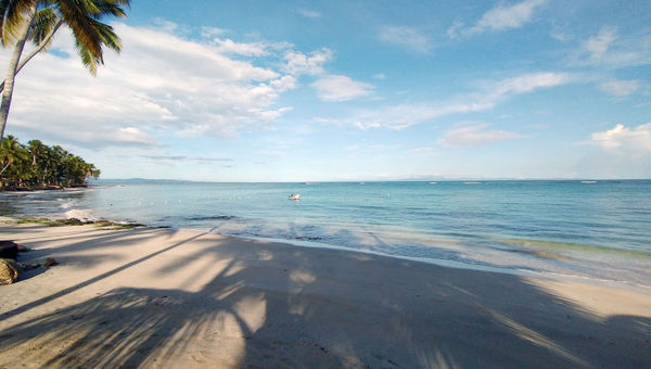 Playa Esmeralda beach in the Dominican Republic.