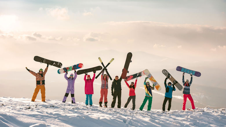 Pleasant Holidays' adventure travel options include ski and snowboard vacations.