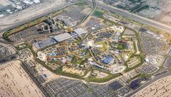 A rendering of the Expo 2020 Dubai site, which will provide a tourism growth opportunity for the United Arab Emirates.