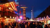 Tuileries Garden Christmas Market in Paris.