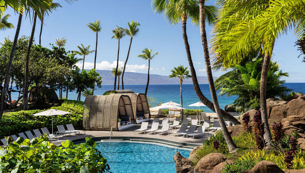 There are six pools to choose from at the Westin Maui Resort and Spa, and they’re designed so that some feel like hidden oases.