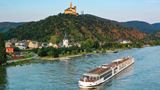 A Viking Longship on the Rhine River.