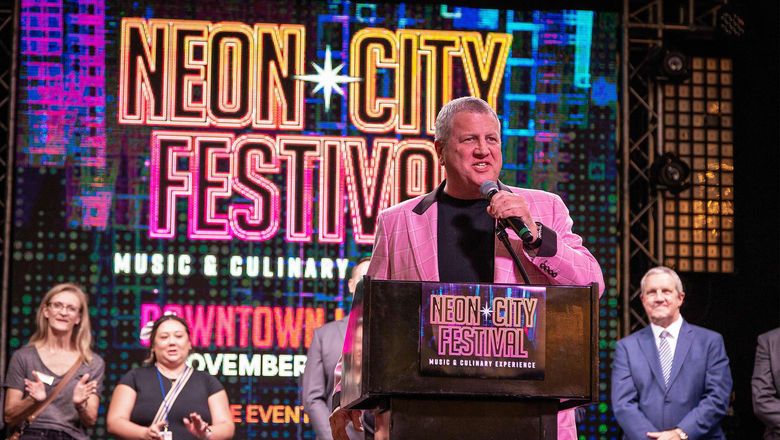 Neon City Festival creator Derek Stevens, owner of three downtown Las Vegas hotel-casinos, said it was important to create an alternative for tourists during F1 weekend.